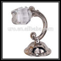 9mm curtain hardware crystal glass curtain holdbacks